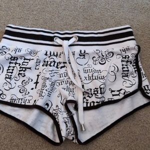 shorts with different languages on it